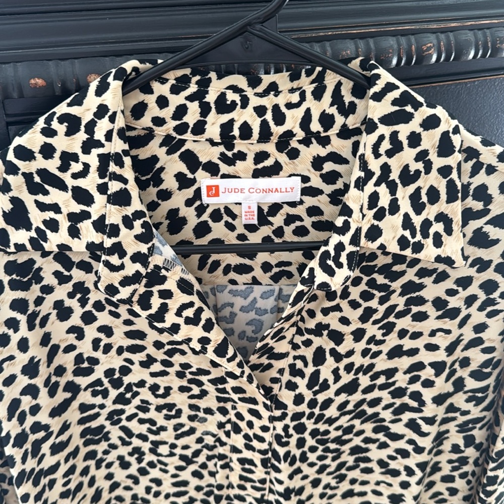 Leopard Print Blouse - Picture 2 of 5